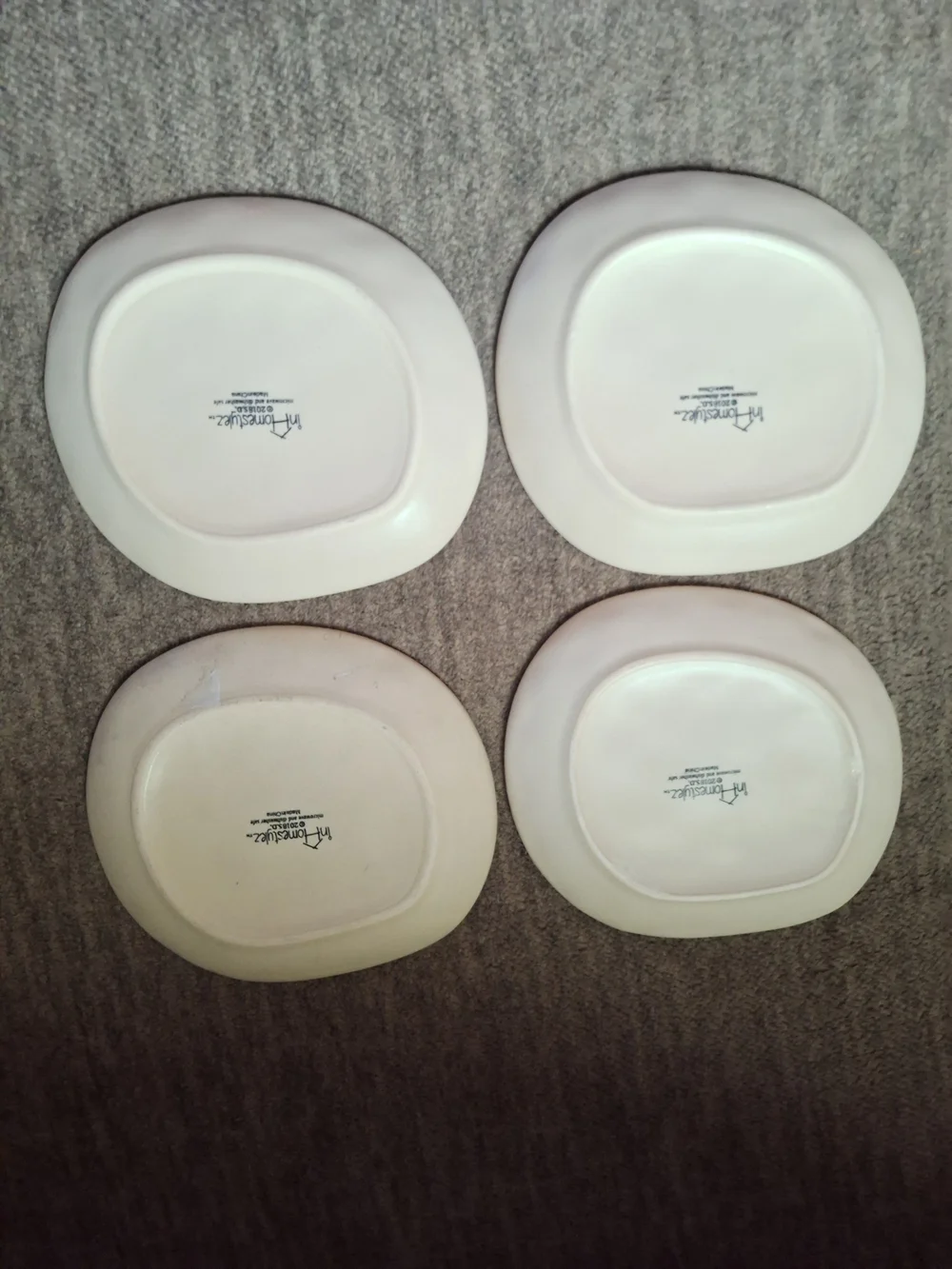 In Homestylez Ceramic Appitizer Bird Plates .1 Bird Is Different.